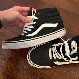 Vans Classic Black and White High-Tops